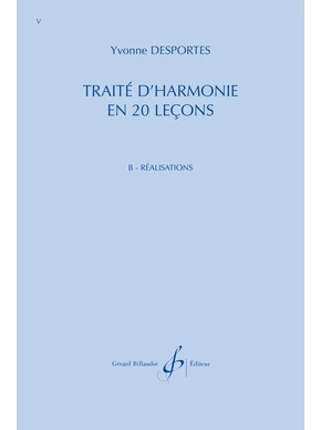 Traité d'harmonie en 20 leçons - réalisations